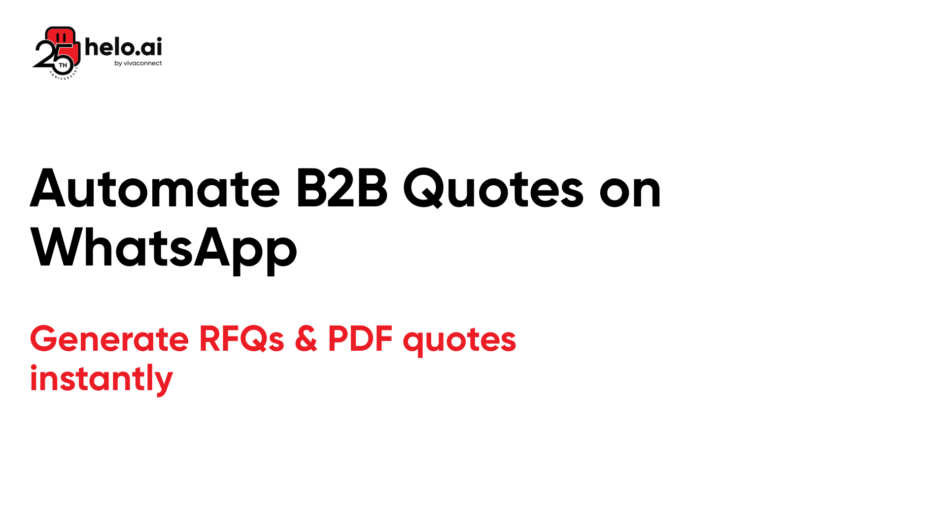 Automate B2B Quotes on WhatsApp